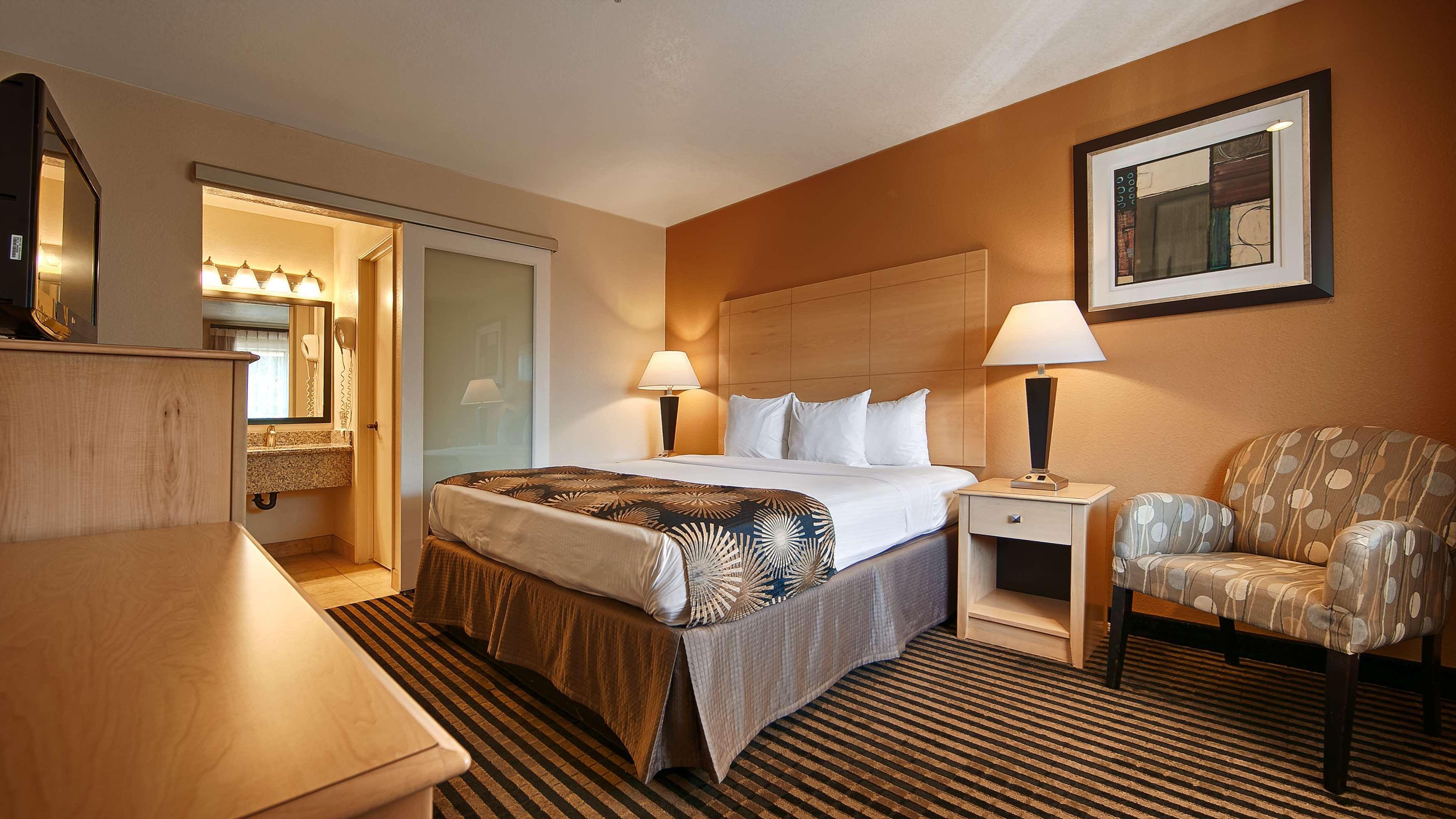 Best Western Palm Court Inn Modesto Kültér fotó