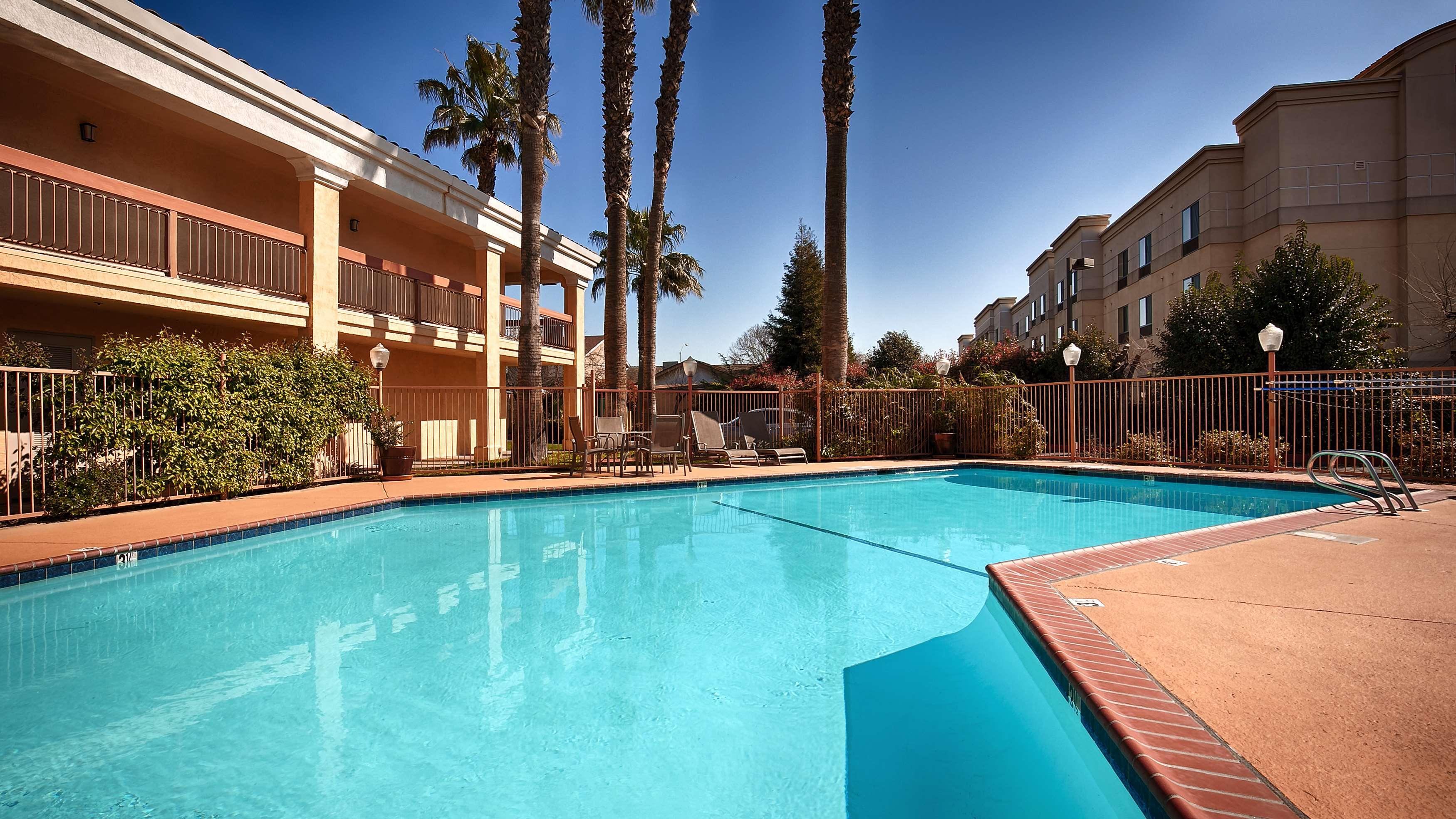 Best Western Palm Court Inn Modesto Kültér fotó