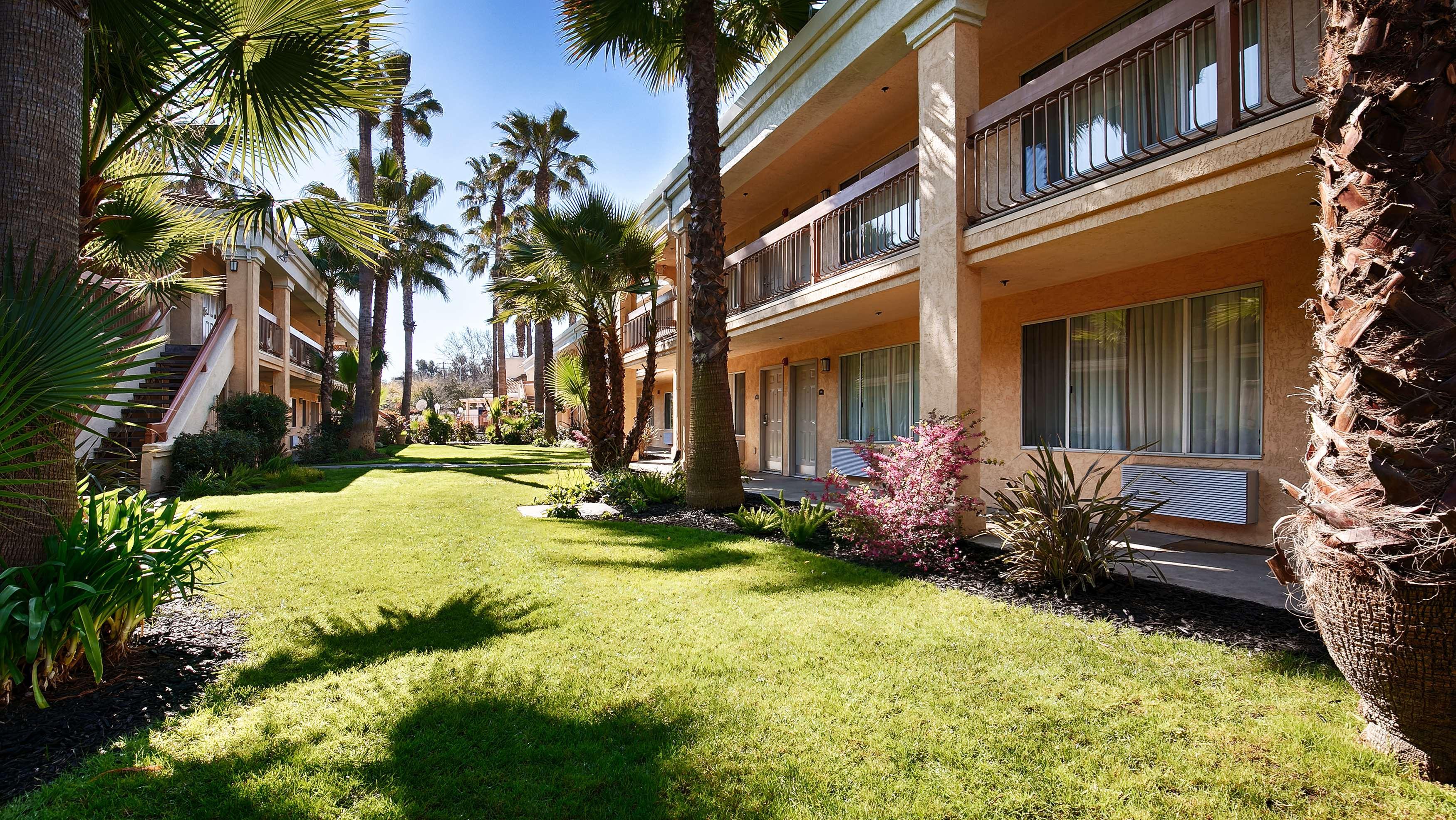 Best Western Palm Court Inn Modesto Kültér fotó