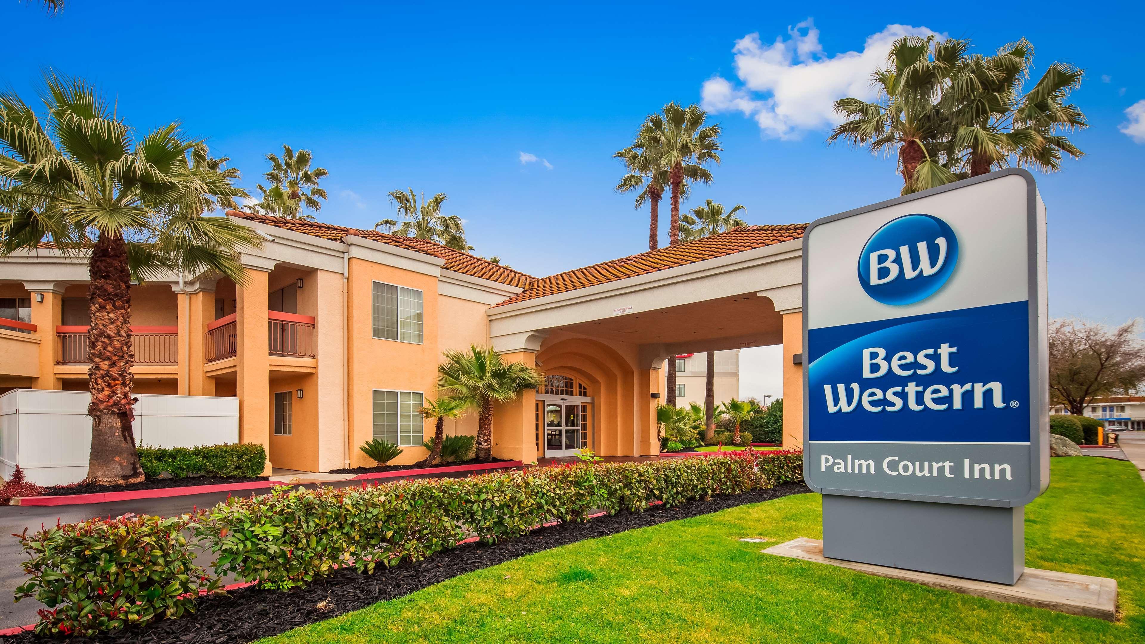 Best Western Palm Court Inn Modesto Kültér fotó