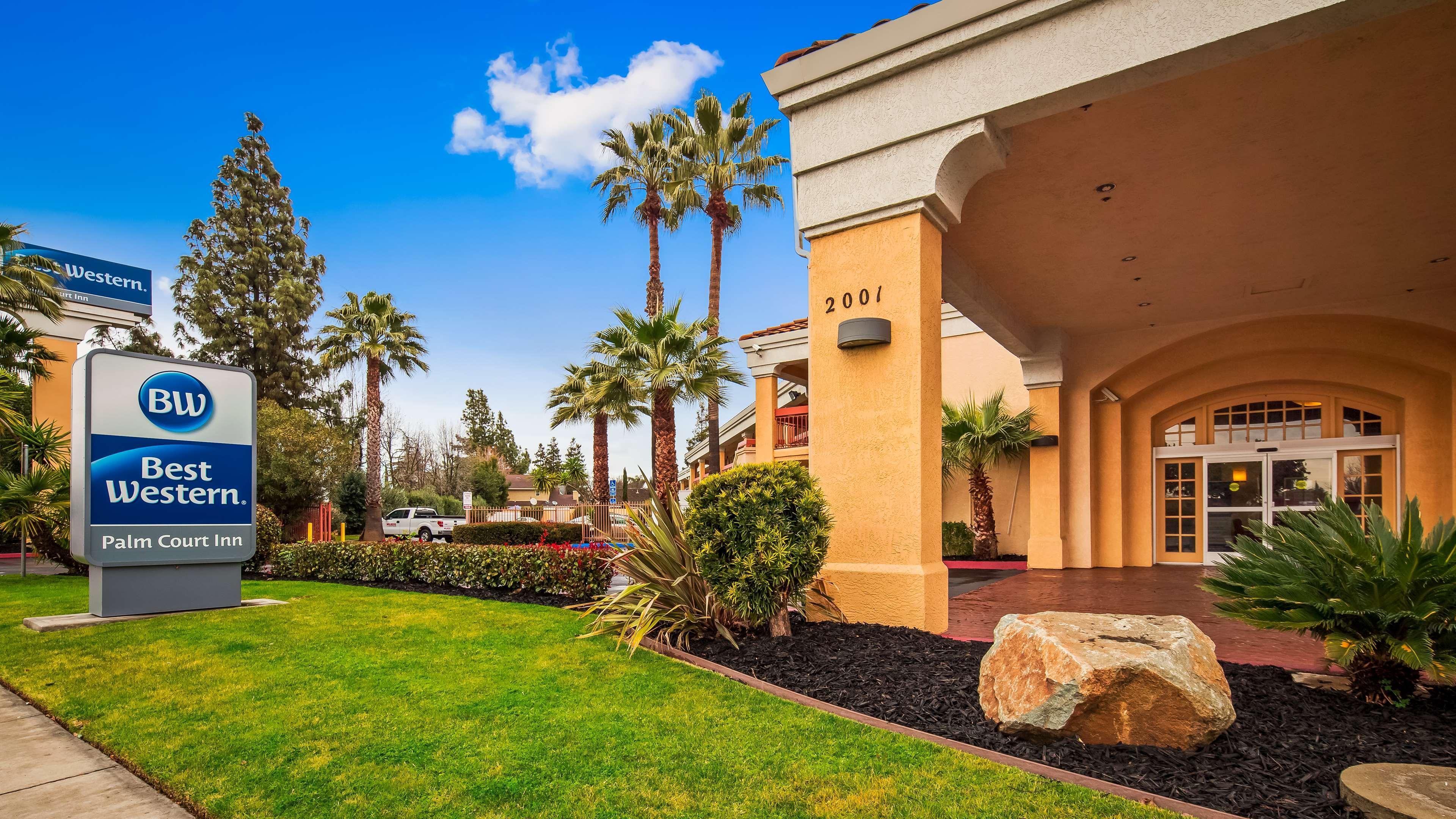 Best Western Palm Court Inn Modesto Kültér fotó