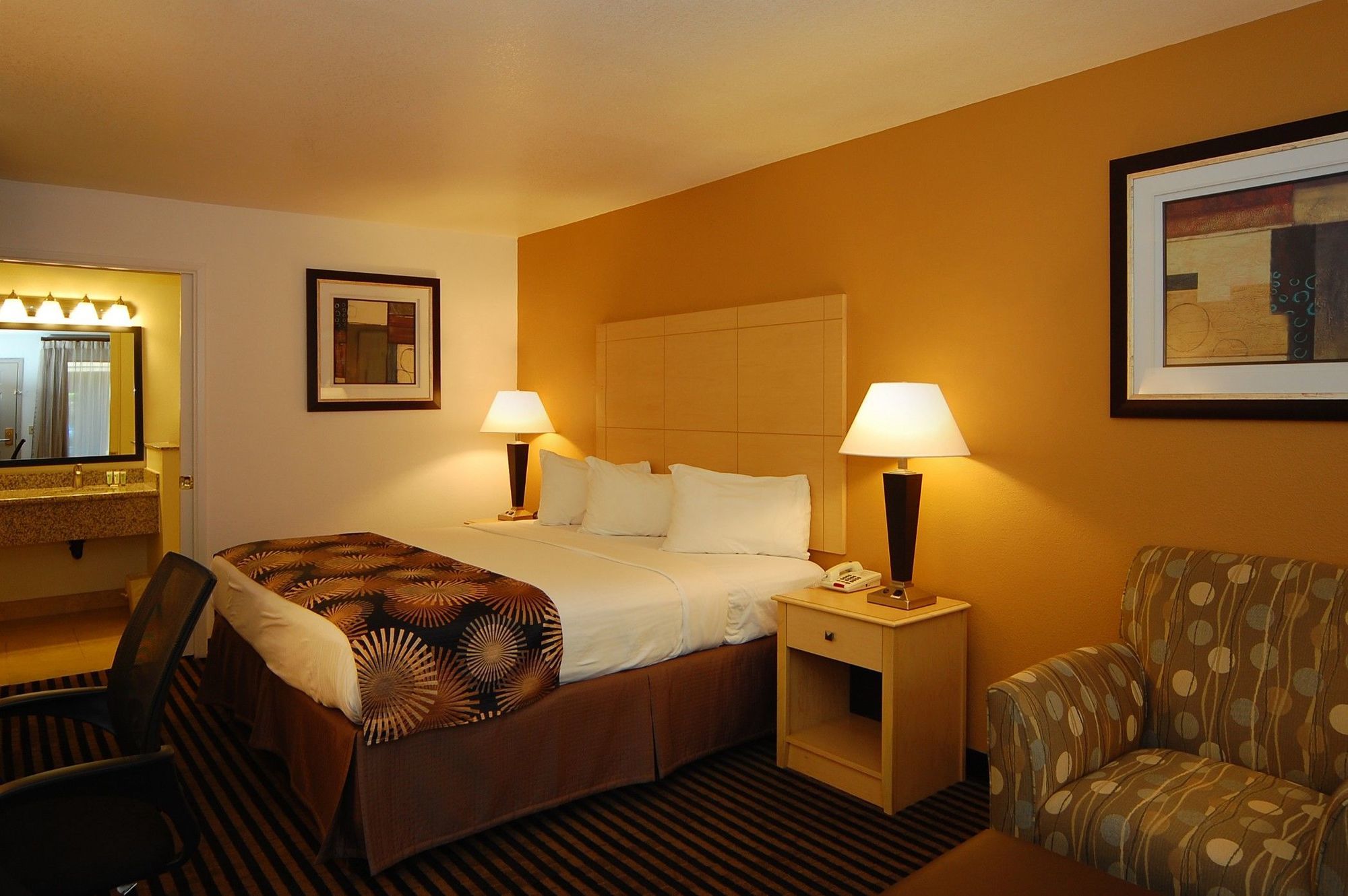 Best Western Palm Court Inn Modesto Szoba fotó